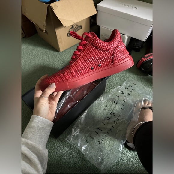 SOLD OUT & RARE FIND!! - FILLING PIECES MID TOP TRANSFORMED PYRAMID (red) - Picture 3 of 7